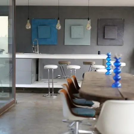 Grand Loft Proche Du Centre Avec Jardin Et Piscine