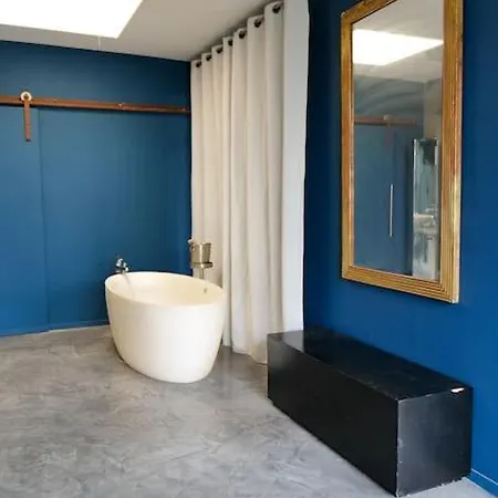 Villa Grand Loft Proche Du Centre Avec Jardin Et Piscine
