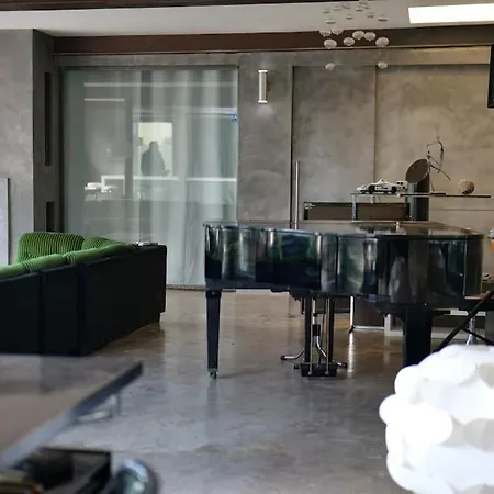 Grand Loft Proche Du Centre Avec Jardin Et Piscine Pezenas